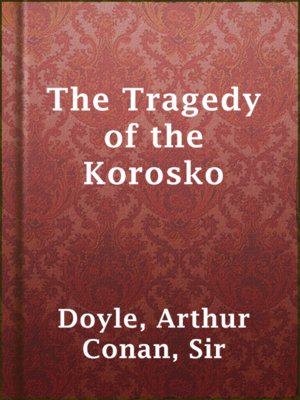 The Tragedy of the Korosko - ebook